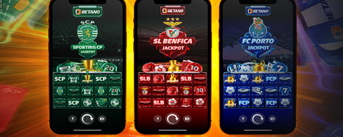 Betano Lança Novos Jogos de Casino de Benfica, Porto e Sporting
